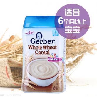 Gerber嘉宝2段全麦米粉227g(美国)